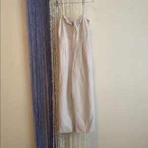 Light striped jumpsuit